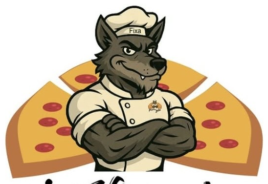 Mascote Pizza do Lobo